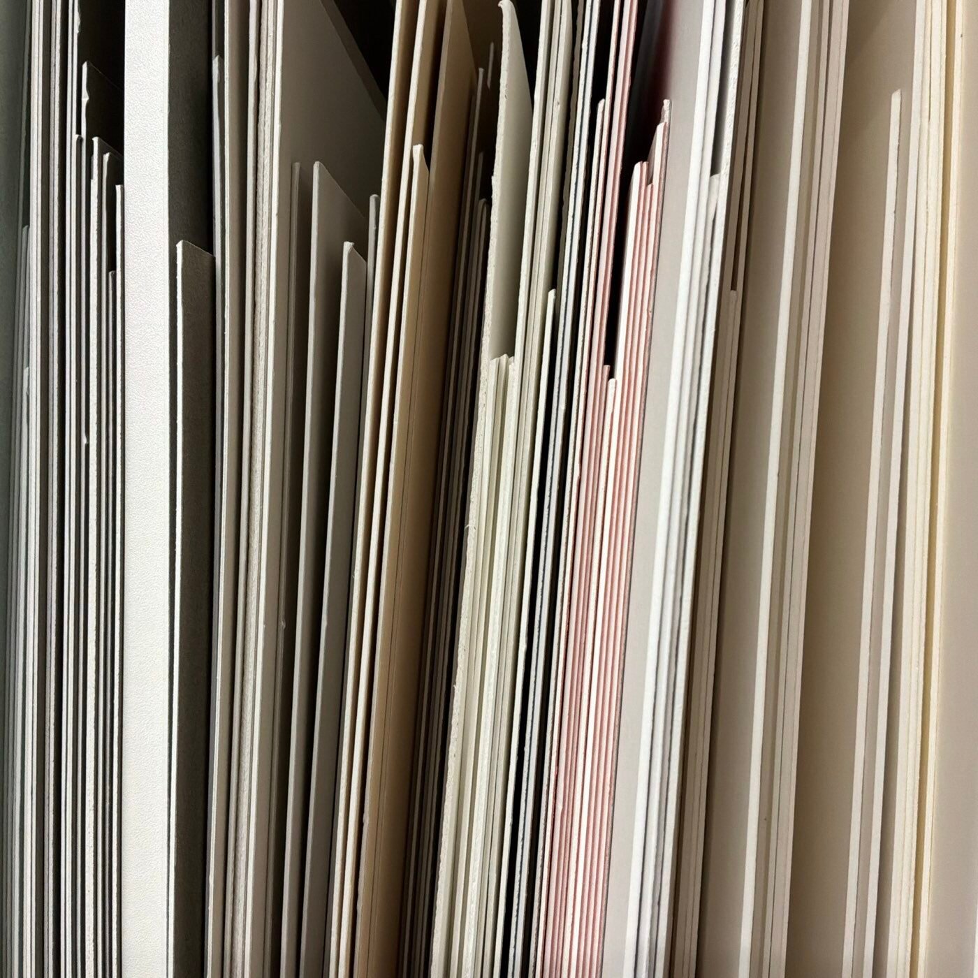Passe-partoutkarton in verschillende kleuren
